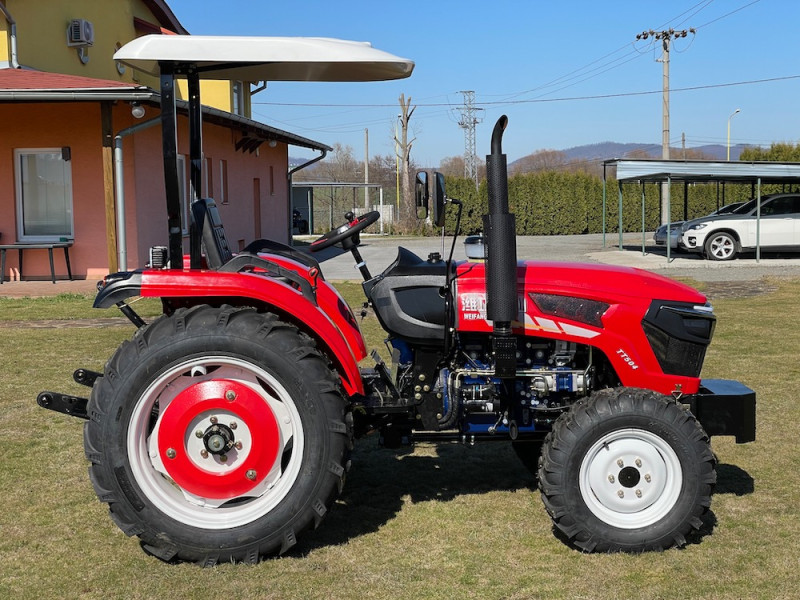 Malotraktor 504 (50 koní) červený 7.50-16/11.2-28