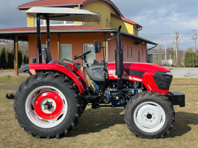 Malotraktor 504 (50 koní) červený 7.50-20/12.4-28