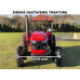 Malotraktor 504 (50 koní) červený 7.50-16/11.2-24