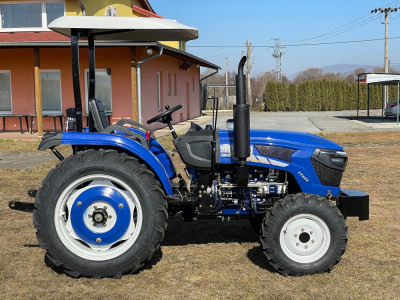 Malotraktor 504 (50 koní) modrý 7.50-16/11.2-28