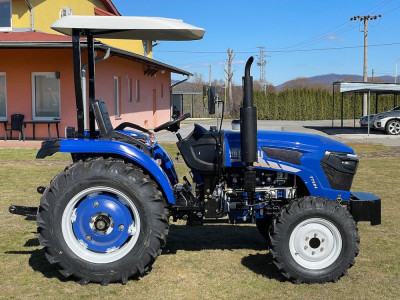 Malotraktor 504 (50 koní) modrý 7.50-16/12.4-24