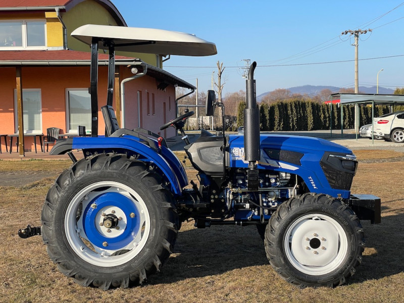 Malotraktor 504 (50 koní) modrý 7.50-20/12.4-28