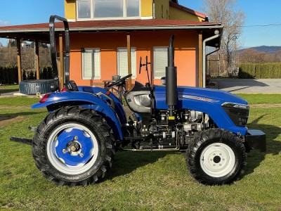 Malotraktor 504 (50 koní) modrý 7.50-16/11.2-24